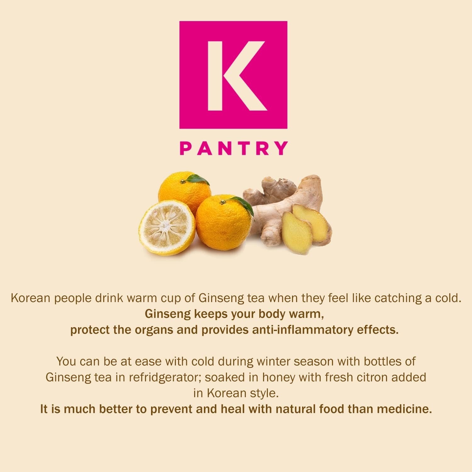 Korean Marmalade with Ginger & Yuzu - Perfect for Tea & Culinary Uses, 2 Pack