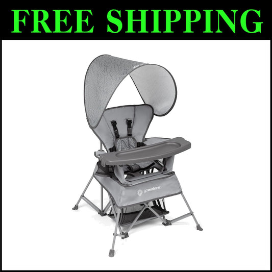 3-Stage Adjustable Portable Chair for Toddlers - Perfect for On-the-Go Parents