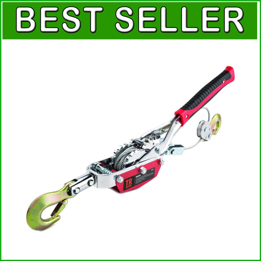 Alloy Steel Portable 4-Ton Puller - Dual Gear System for Ultimate Efficiency