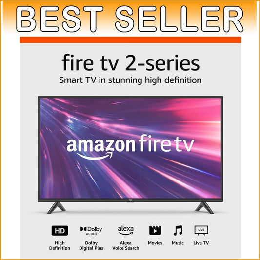 40" Full HD Smart TV with Dolby Audio & Alexa Control - Watch Anytime, Anywhere