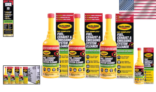 3-Pack CAT Complete Fuel & Emissions Cleaner - Boost Power & Mileage, 16.9 oz