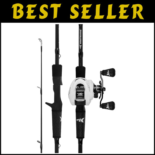Premium Crixus 7' Baitcasting Fishing Combo with IM6 Graphite and Durable Handle