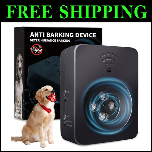 Durable USB Rechargeable Dog Barking Control Device - Indoor/Outdoor Use
