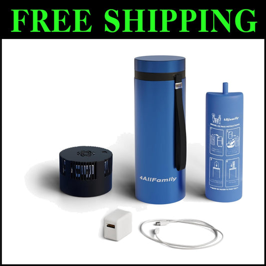 Explorer Travel Insulin Cooler with USB Charge: Keeps Medications Safe 72 Hours