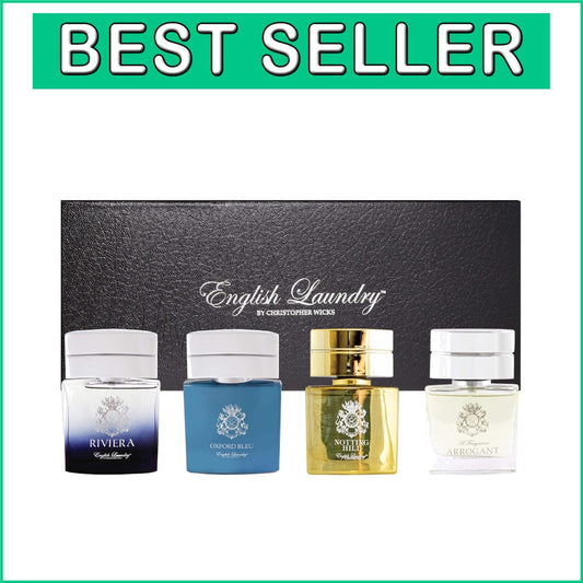 Men's 4-Piece Scent Collection – Travel-Friendly Bottles for Sophisticated Men
