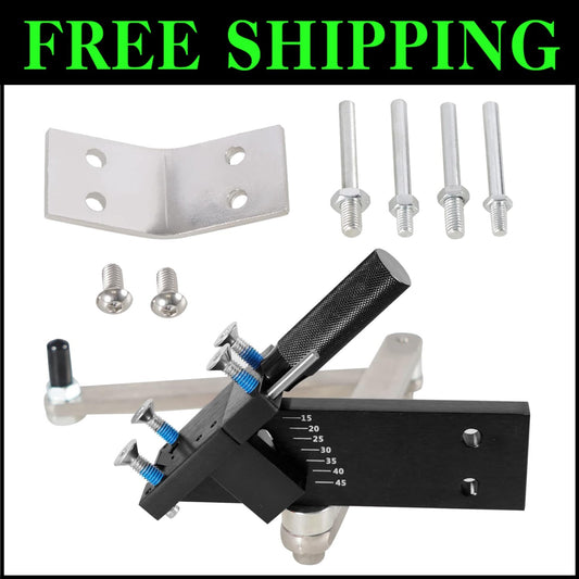 Ergonomic Adjustable 15°-45° Lawn Mower Blade Sharpener for Professionals