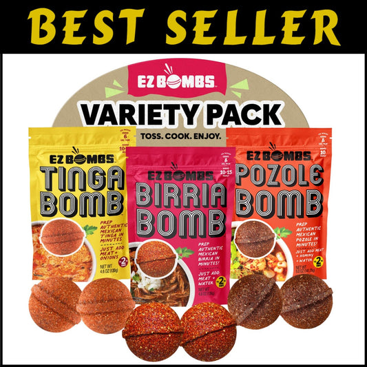 Gourmet Mexican Spice Mix - Pozole, Tinga & Birria Bombs for Restaurant Dishes