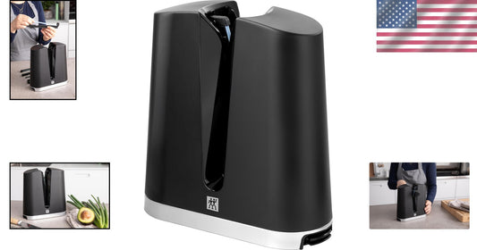 Ergonomic V-Edge Knife Sharpener, Stainless Steel - Professional-Grade results