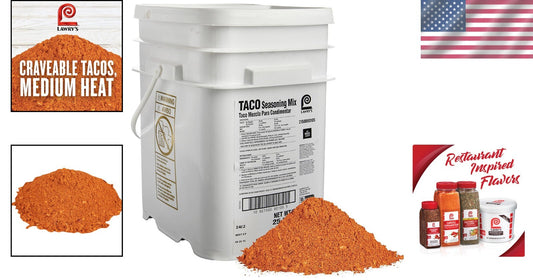 Kosher 25 lb Taco Seasoning Mix – Premium Quality for Your Culinary Creations