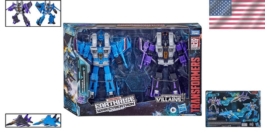 Build Your Seeker Army: Earthrise Skywarp & Thundercracker Transforming Figures