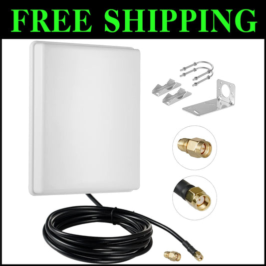 High-Gain 15dBi Directional Panel Antenna for Enhanced Outdoor WiFi Coverage