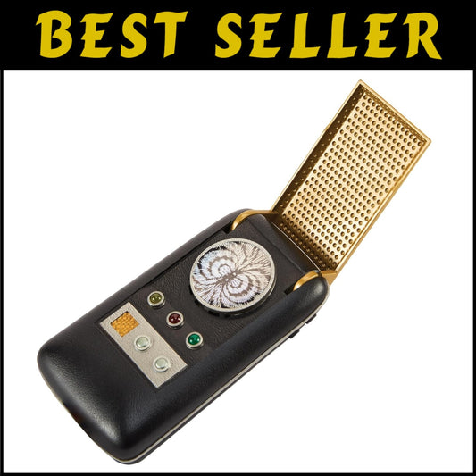 Original Series Star Trek Communicator - Battery Included & Ready-to-Use