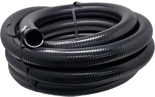 High-Quality 1-1/2" Flexible PVC Tubing, 25 FT Length for Easy Installation