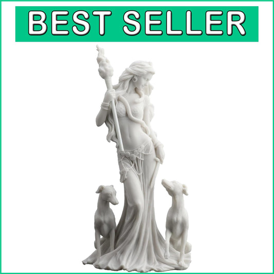 Hecate Resin Sculpture: 13 3/8 Inches of Greek Mythology - Gift-Ready Art Piece