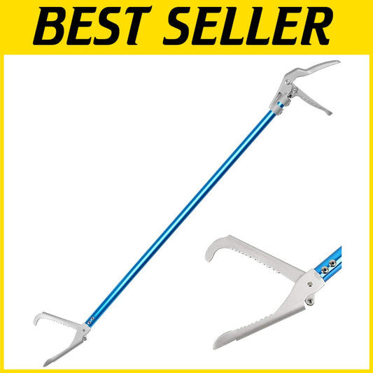 All-Aluminum Rattlesnake Catcher with Locking Mechanism - 60" for Safety