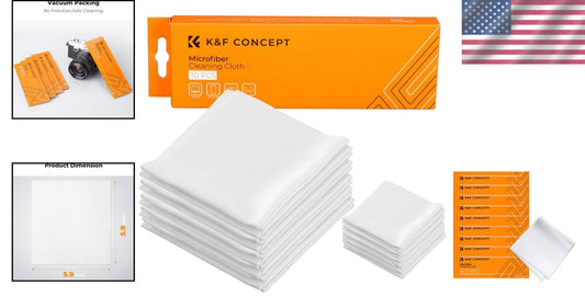 Eco-Friendly 80 Microfiber Cleaning Cloths – Washable & Portable Solution