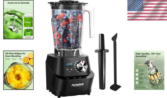 Professional-Grade Infinity Blender with 10 Speeds & Self-Cleaning Feature