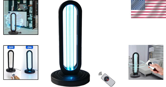 Effective UV Light Sanitization Lamp with Ozone for Clean Air & Odor Elimination