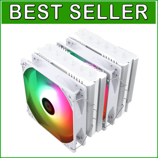 Dual Fan Peerless Assassin CPU Cooler with Stunning ARGB - AMD/Intel Compatible