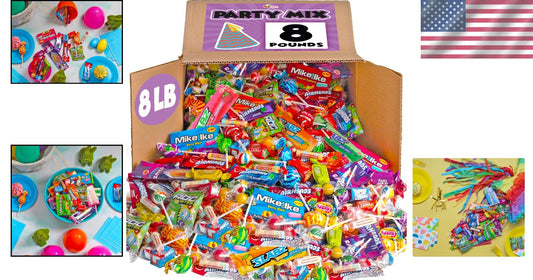 Valentine & Birthday Party Bulk Candy - 8 lb Assorted Treats for All Ages