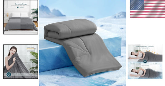 Ultra-Soft Twin Cooling Comforter - Lightweight and Breathable for Summer