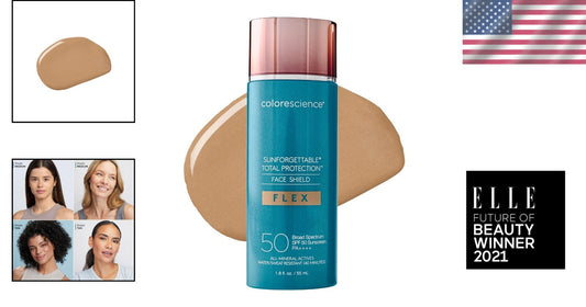 Total Protection Face Shield SPF 70 - Fragrance-Free UV Defense, 1.8 fl. oz.