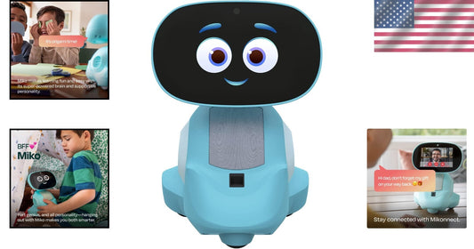 AI Robot for Kids - Interactive Learning Toy for 5-12 with Touchscreen Fun