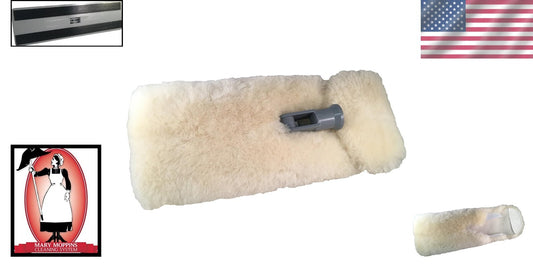 Compact 13" Lambswool Wash Pad with 4-Way Swivel Holder - Easy Vehicle Care