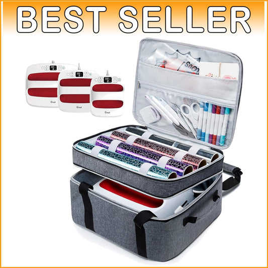 Durable Double-Layer Heat Press Bag for Cricut EasyPress 2 - Lightweight Design