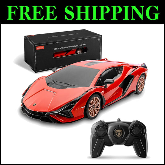 Durable 1:24 Remote Control Lambo Sián FKP 37 - Perfect for Kids & Collectors