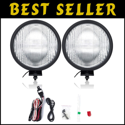 Enhanced Visibility Fog Lights for Jeep Wrangler 1997-2006 - OEM Compatibility