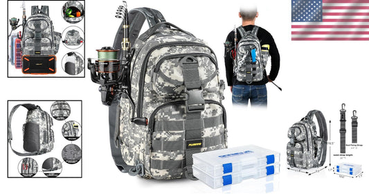 Multi-Functional Fishing Backpack with Tackle Storage & Water-Resistant Design