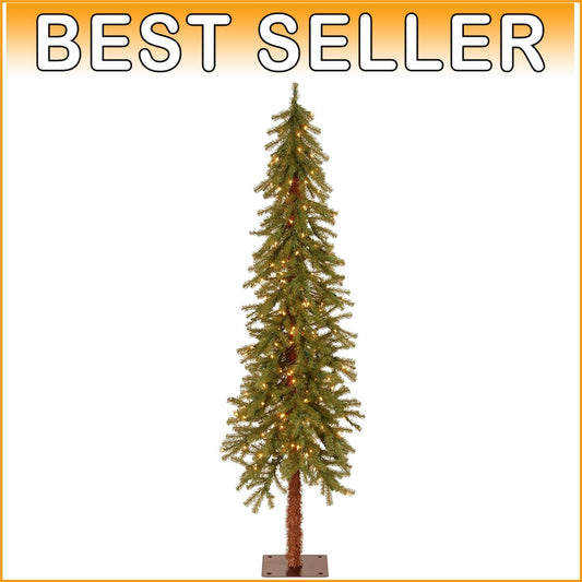 Full Bodied 6ft Artificial Christmas Tree with Realistic Branches and Lights