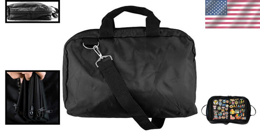 Portable Large Trading Pin Bag Organizer - Ideal for Storage & Display