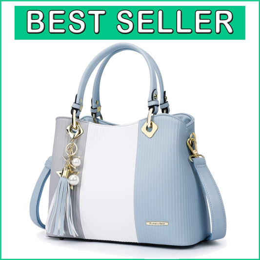 Versatile Women's Satchel Bag with Multiple Pockets - Stylish & Practical