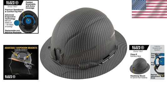 Durable Polycarbonate Hard Hat - Comfort, Style & Class E Protection Up to 20kV