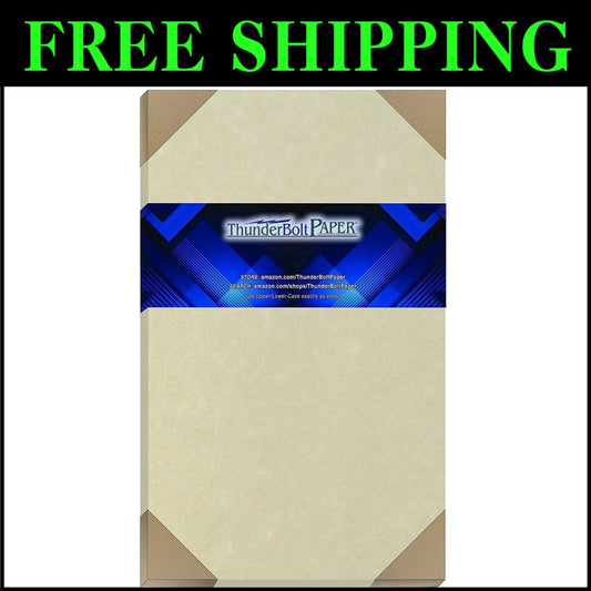 Vintage Textured Bond Paper - 150 Sheets, 8.5x14 Inches for Arts & Crafts