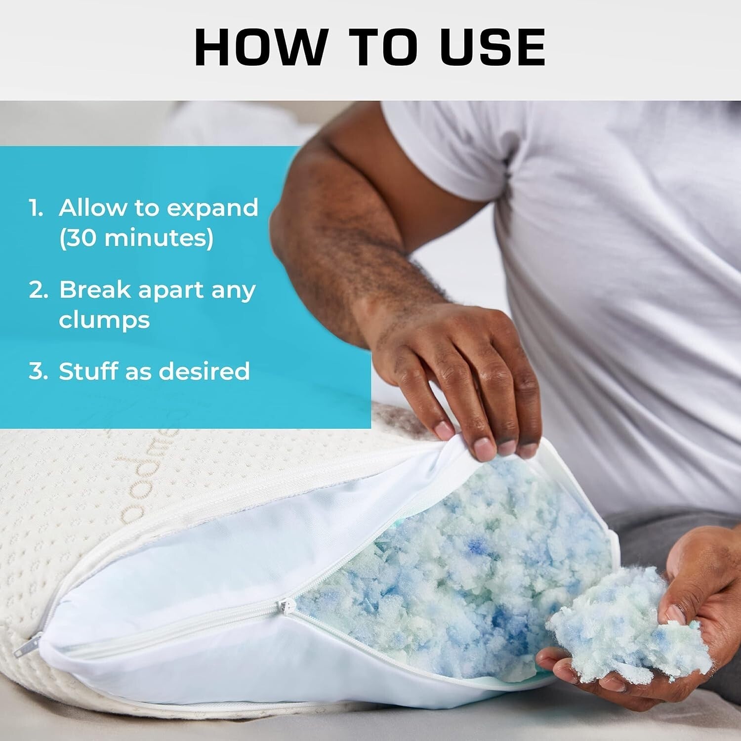 10 LBS Shredded Memory Foam Bean Bag Filler - Ultimate Comfort Solution