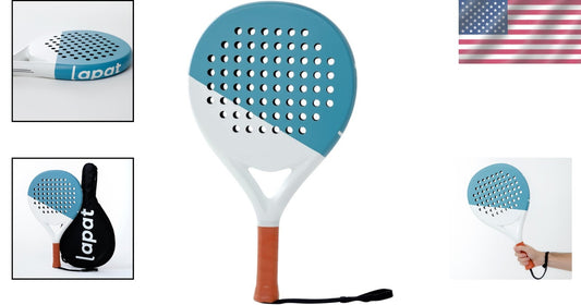 Unstrung Carbon Surface Padel Racket - Perfect for Beginners & Intermediates