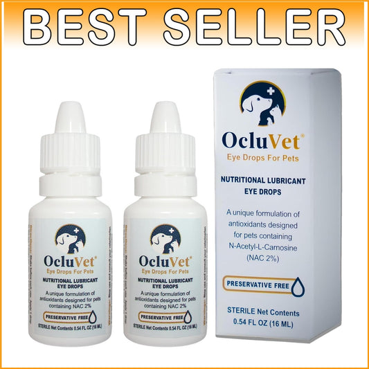Superior Eye Health for Pets with Antioxidants | 16mL N-Acetyl-L-Carnosine Drops