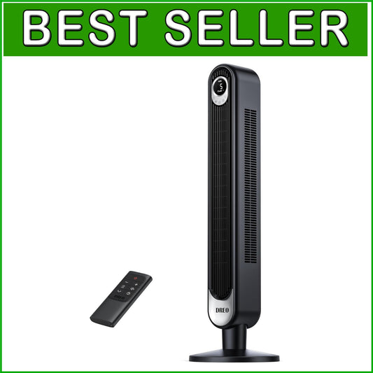 Whisper-Quiet 42'' Tower Fan with 6 Speeds & Remote – Ideal for Bedroom Comfort