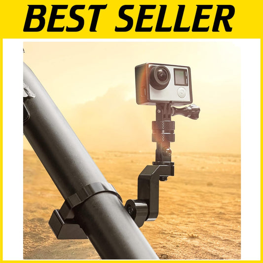 Enhanced 360° UTV ATV Camera Mount for Adventure Recording - Compatible & Stable