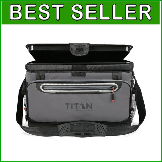 Zipperless Arctic Zone Cooler - Deep Freeze Insulation for 48 Cans - Sharkskin