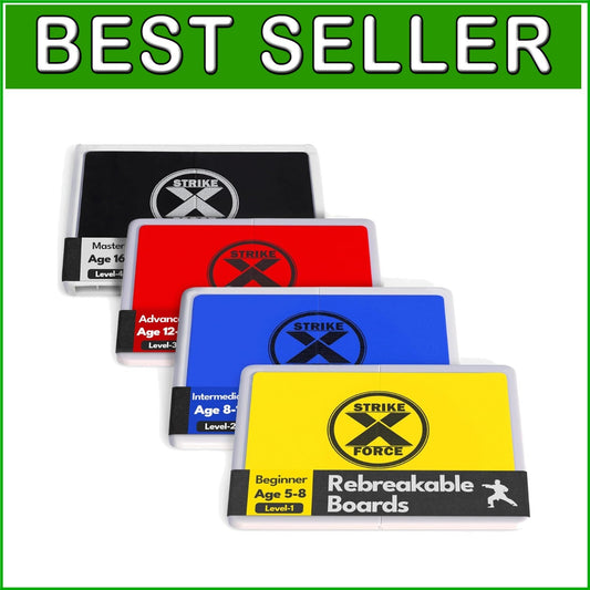 Durable Rebreakable Karate Board - Eco-Friendly Training for Young and Old