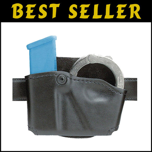 Adjustable Holster Pouch for Handcuffs & Glock Magazines - Right Hand Wear