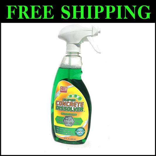 Eco-Friendly Super Concrete Dissolver Spray - 22oz Non-Corrosive Solution