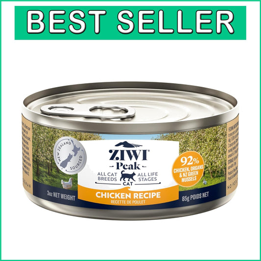 Premium Grain-Free Chicken Cat Food – 24 Cans of High-Protein Nutrition for Cats