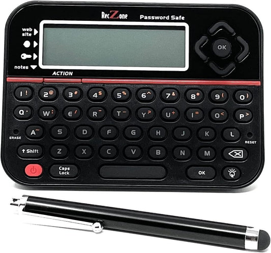 Modern Password Keeper with QWERTY Interface & Auto-Lock - Ultimate Protection