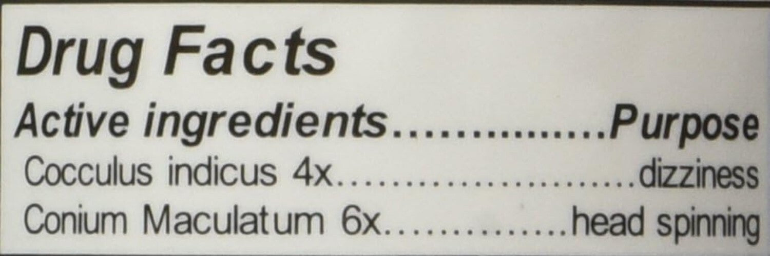 Natural Vertigo Relief Capsules - 60 Non-Drowsy Softgels for Dizziness & Balance