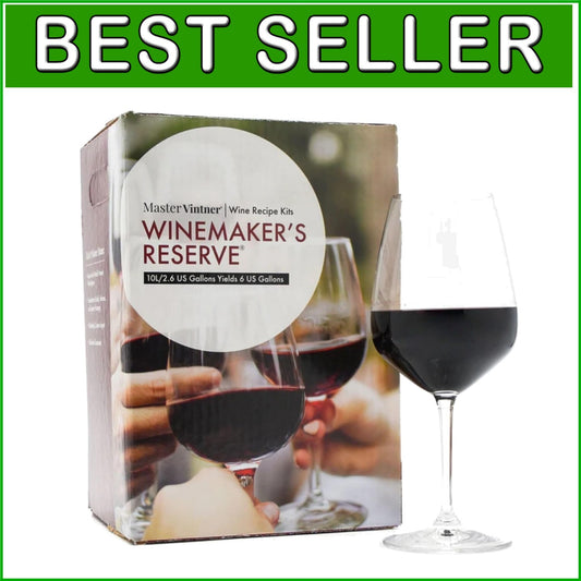 Craft 6 Gallons of Shiraz Merlot with Winemaker's Reserve Wine Recipe Kit